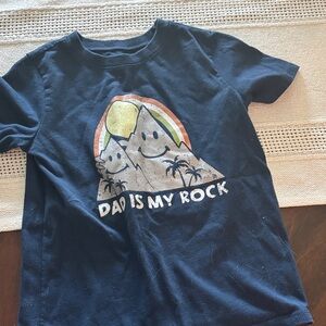 Garanimals Navy Blue 'Dad is My Rock' T-Shirt